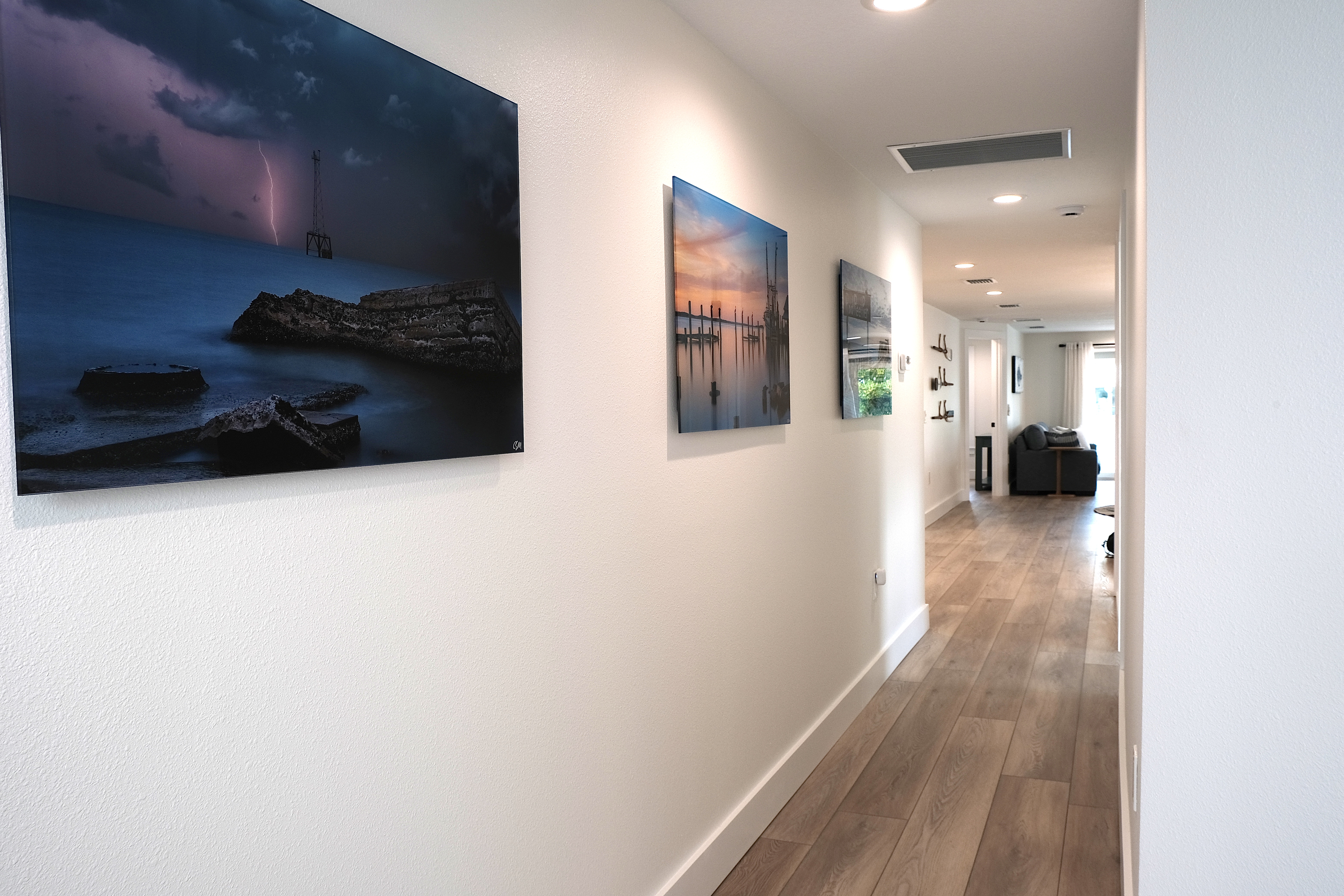 Entryway and hallway