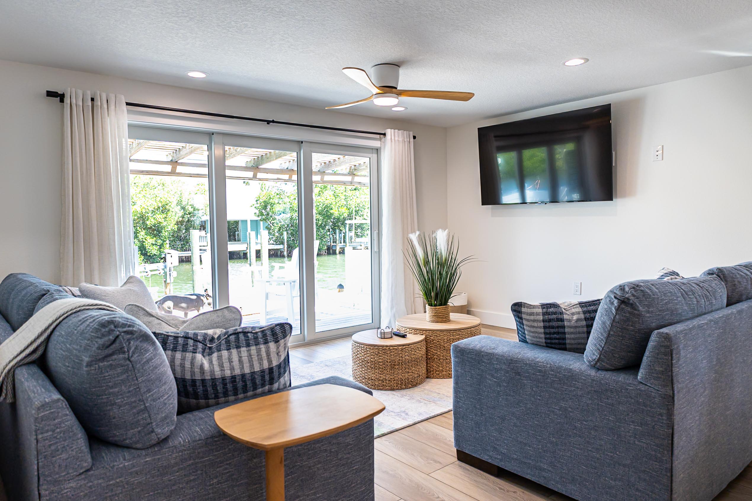 Coastal interior living space