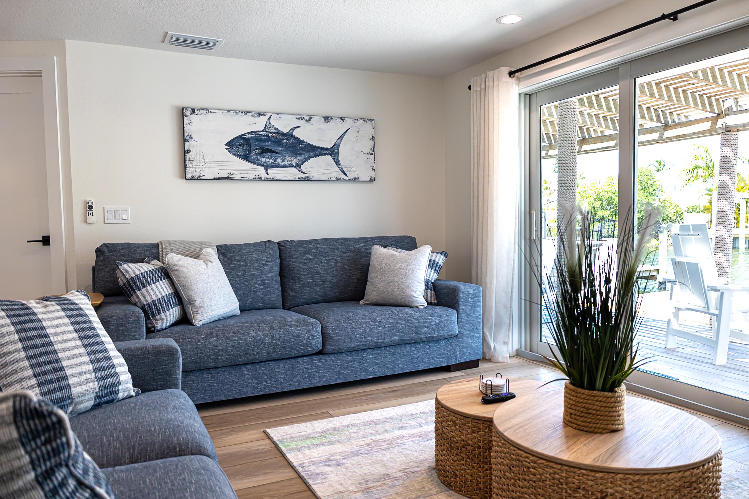 Coastal living room
